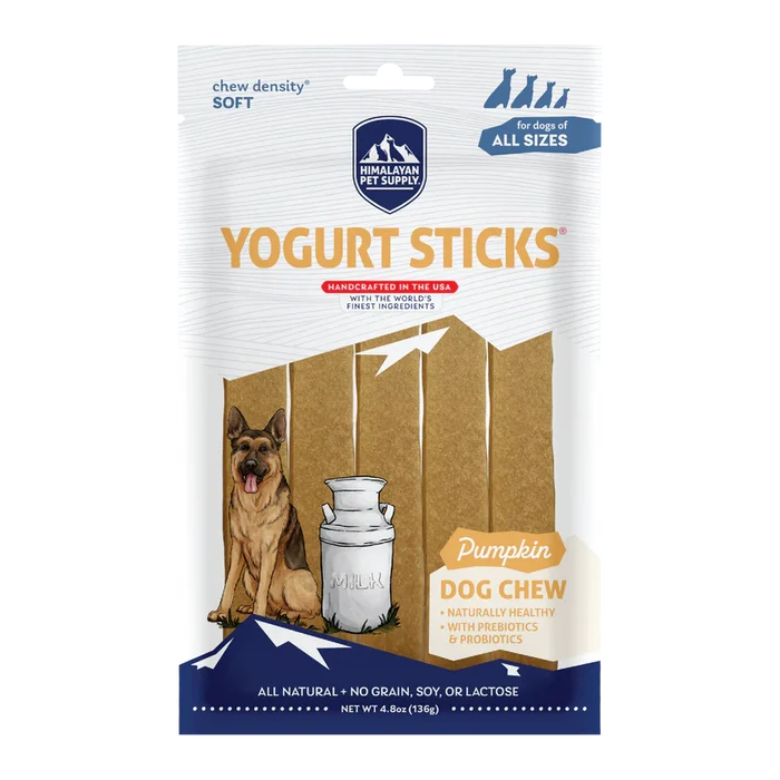 Himalayan Pet Pumpkin Yogurt Sticks  for Dogs 136g