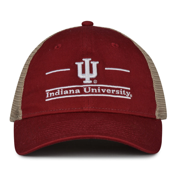 Indiana Hoosiers trucker hat with mesh design