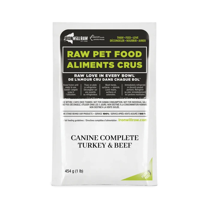 Iron Will Raw® Canine Complete™ Turkey Performance Blend