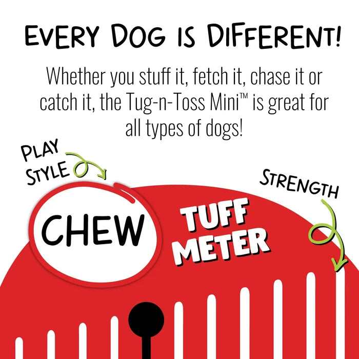 Jolly Pets Tug-N-Toss Mini Asst'd