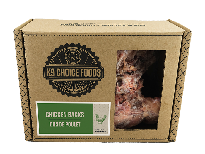 K9 Choice 🍁Chicken Backs 2lb