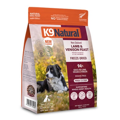 K9 Natural™ New Zealand Lamb & Venison Feast Freeze Dried Dog Food