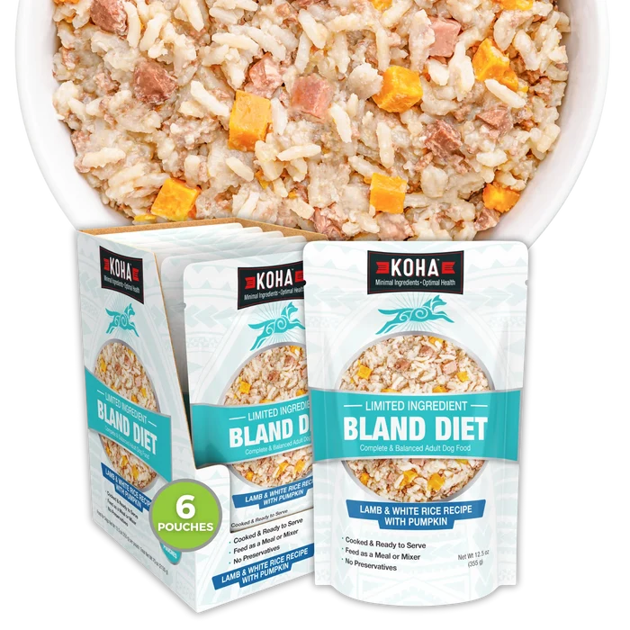 KOHA Bland Diet Lamb & White Rice 12.5oz