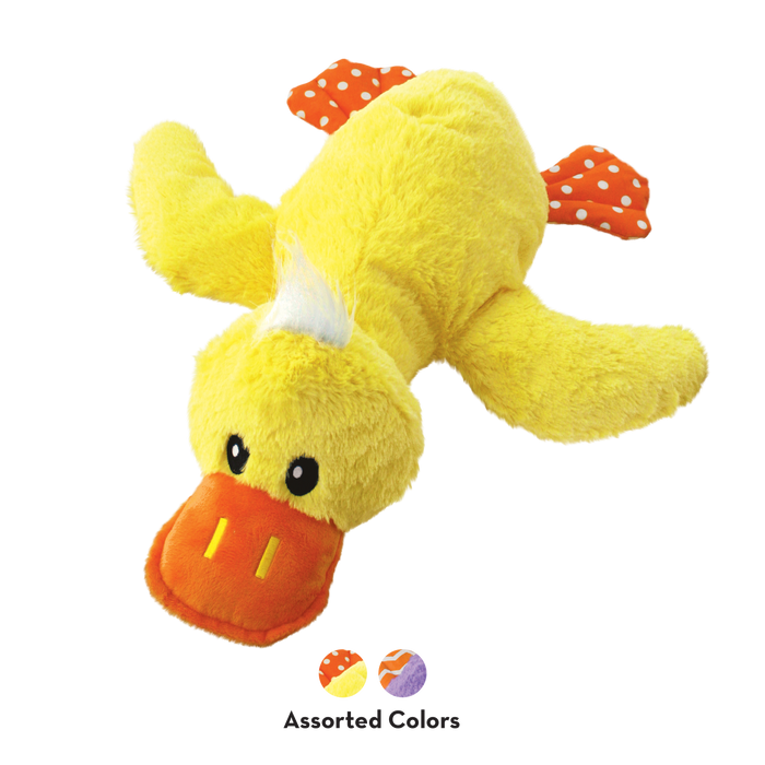 KONG Comfort Jumbo XL Ducks in Yellow or Purple