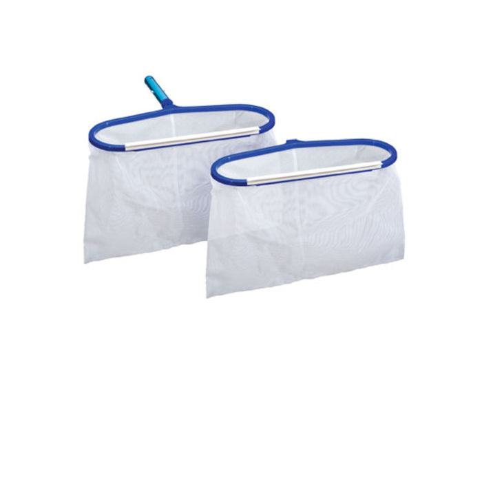 Ocean Blue Heavy Duty Aluminum Leaf Rake w/ Replacement Net | 125030