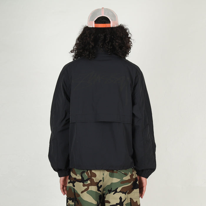 Lightweight Mock Jacket - Black