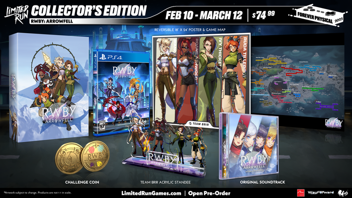 Limited Run #500: RWBY: Arrowfell Collector's Edition (PS4)