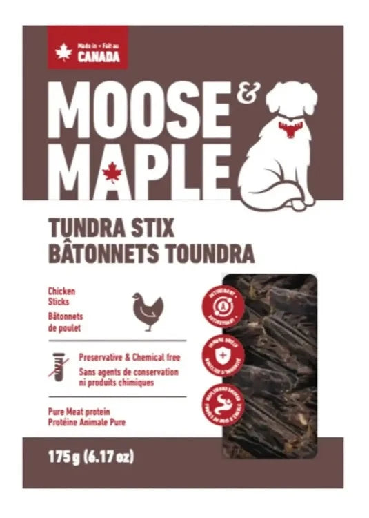 Moose & Maple 🍁Tundra Chicken Stix Dog Treats 175g