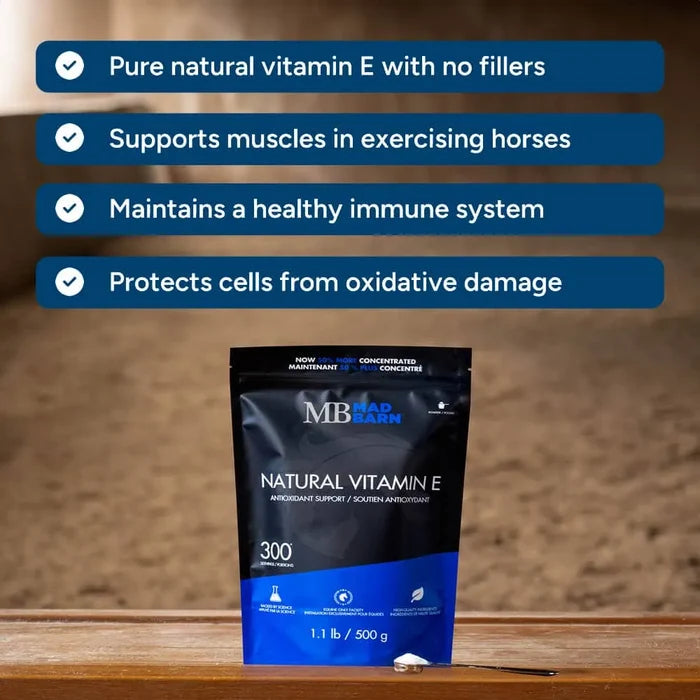 Natural E - Pure Natural Vitamin E Powder 500g 🍁MadBarn