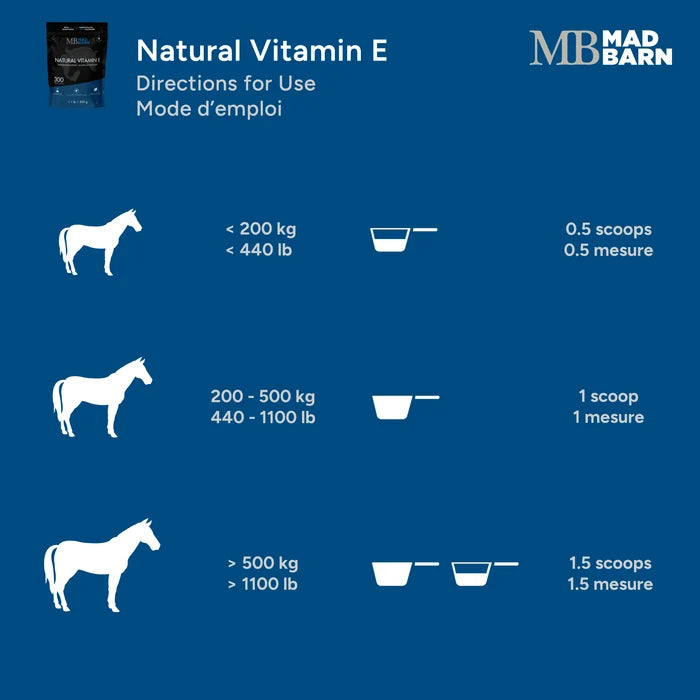 Natural E - Pure Natural Vitamin E Powder 500g 🍁MadBarn