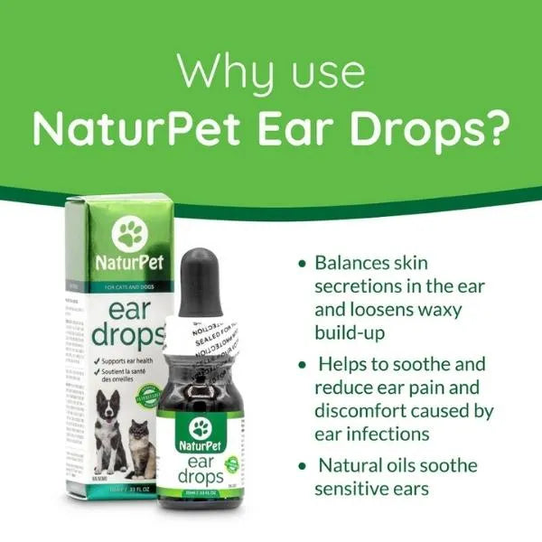 Naturpet 🍁Ear Drops for Dogs & Cats