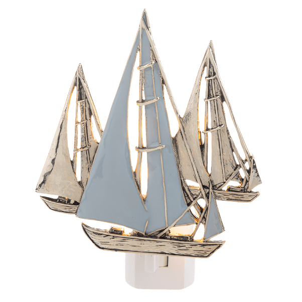 Night Light - Layered Sailboat