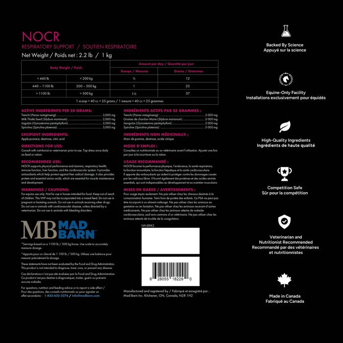 NOCR Respiratory Support🍁 MadBarn