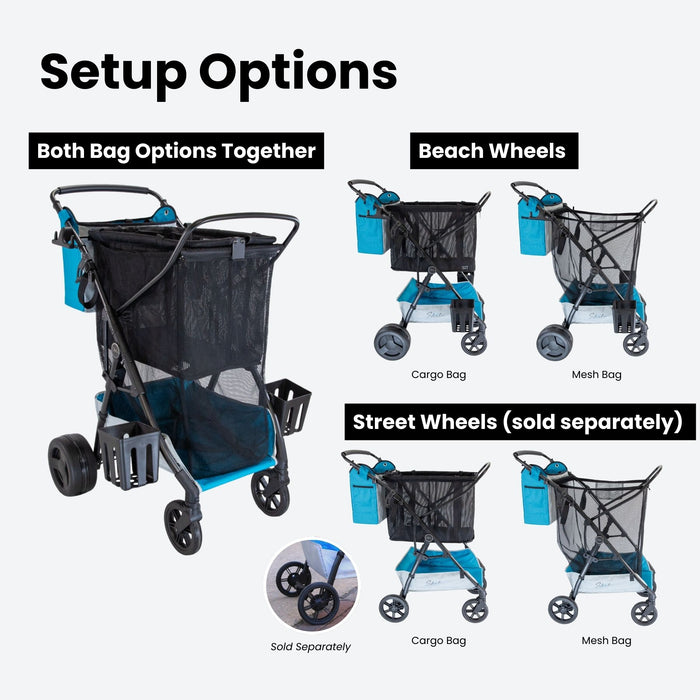 Open Box- Beach & Street Cart v3