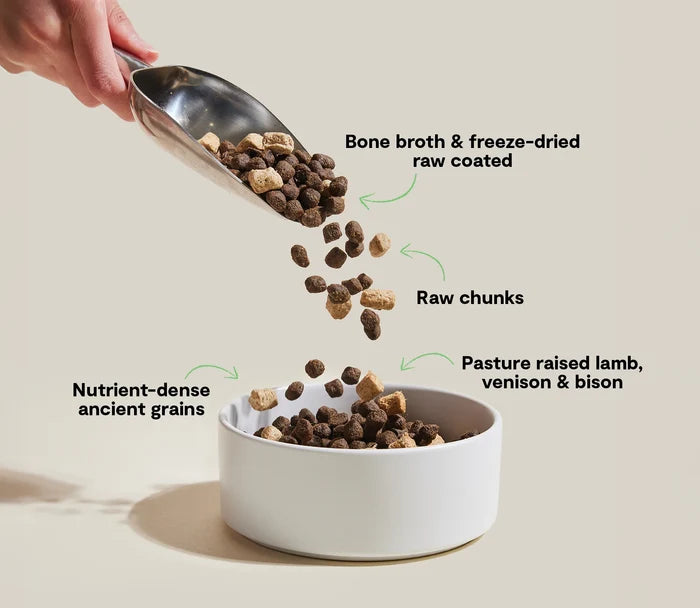 Open Farm® RawMix Great Plains Ancient Grains Lamb, Venison and Bison for Dogs