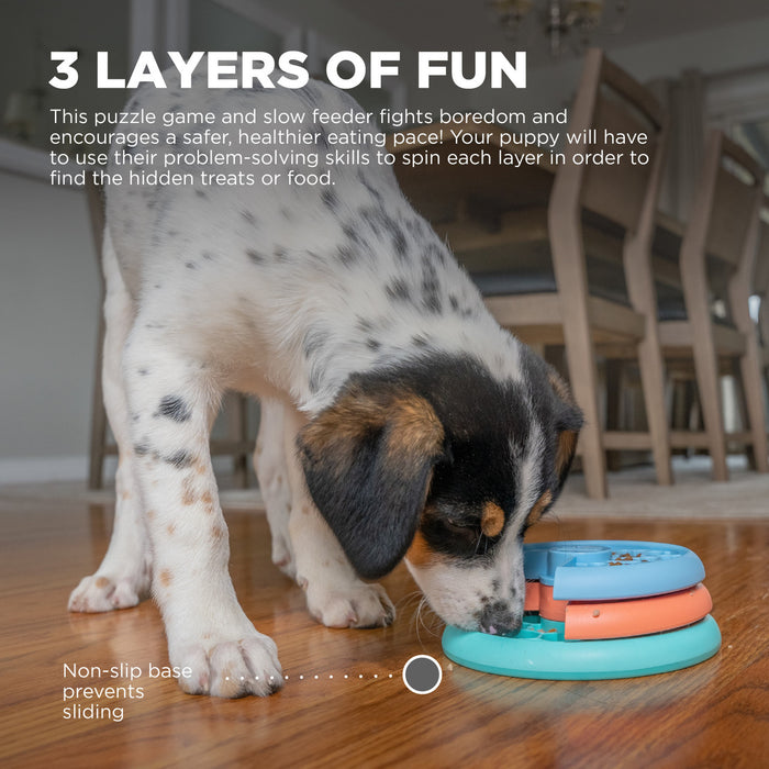 Outward Hound Nina Ottosson Puppy Lickin' Layers