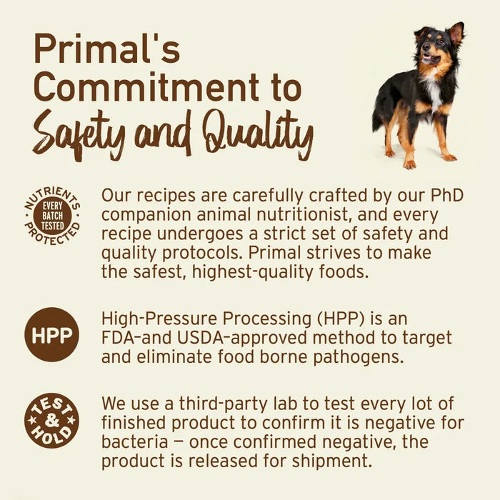 Primal™ Frozen Raw Scoopable Pronto Beef Recipe Dog Food
