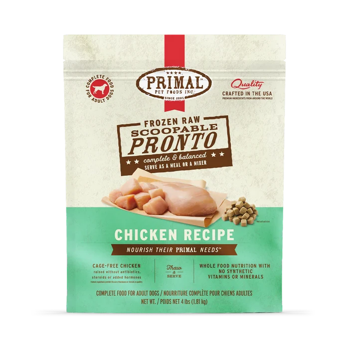 Primal™ Frozen Raw Scoopable Pronto Chicken Recipe Dog Food