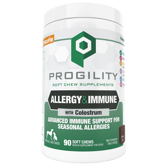 Progility Allergy & Immune Soft Chew Supplement for Dogs