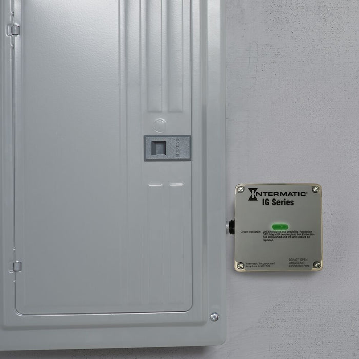 Intermatic 120/240 Vac Single (Split) Ph Type 1 Or 2, Surge Protective Device Surge Suppressor 7.5K Single 120/240V 2-Phase | IG1200RC3 2