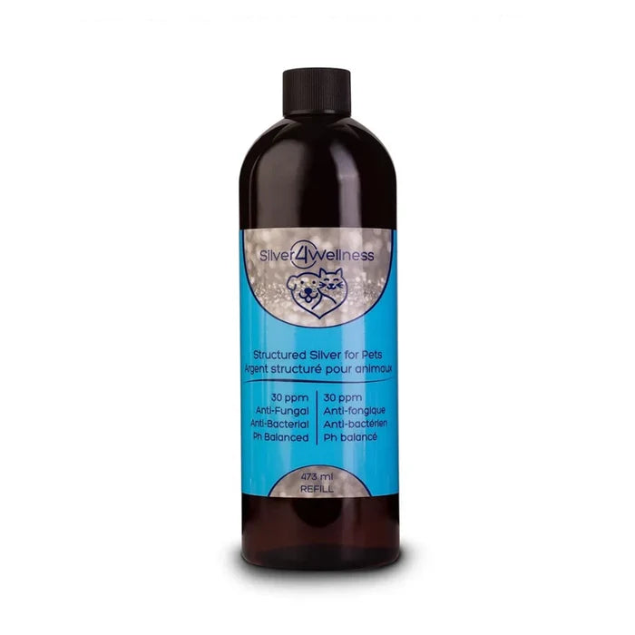 Silver4Wellness 🍁Structured Silver for Pets Refill 30ppm 473ml