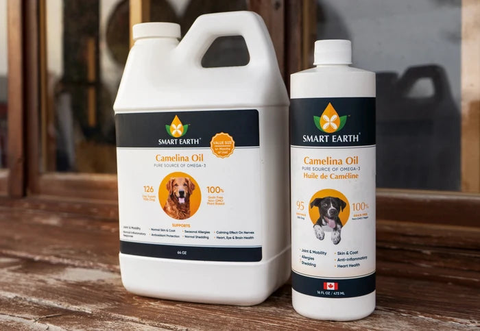 Smart Earth 🍁Camelina Oil for Dogs and Cats