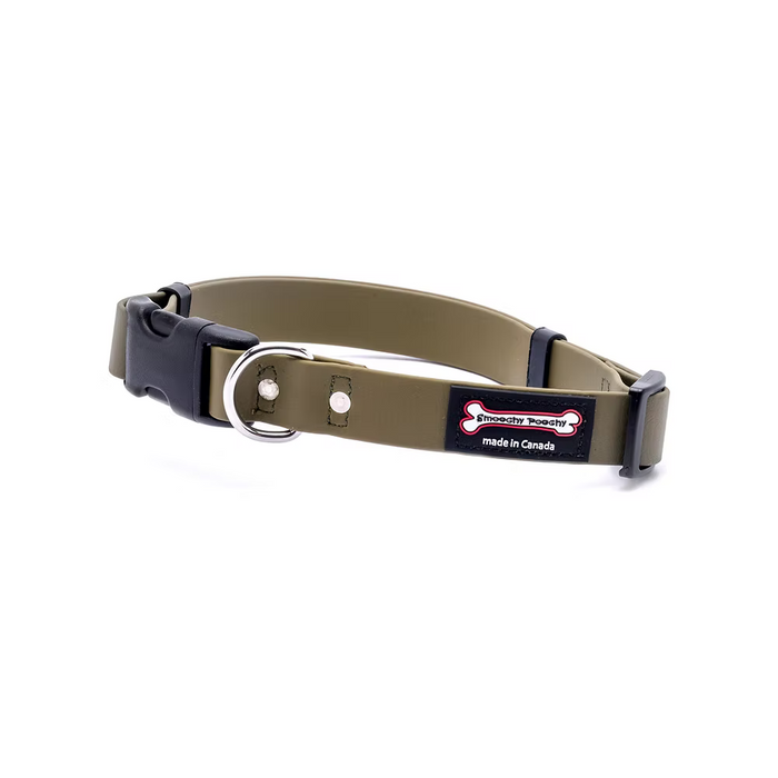 Smoochy Poochy 🍁Khaki Waterproof Quick Release Collar