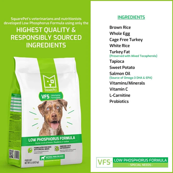 Square Pet Low Phospherous Dog Food