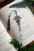 The Bookish Atelier - The Floral Blade Bookmark