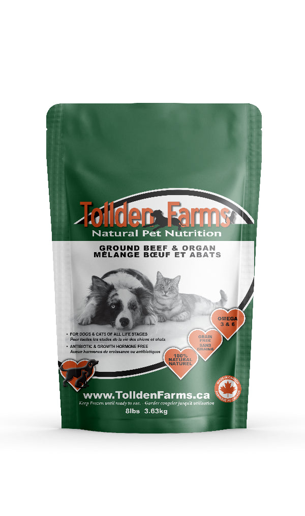 Tollden 🍁Farms Beef and Organ 8lb