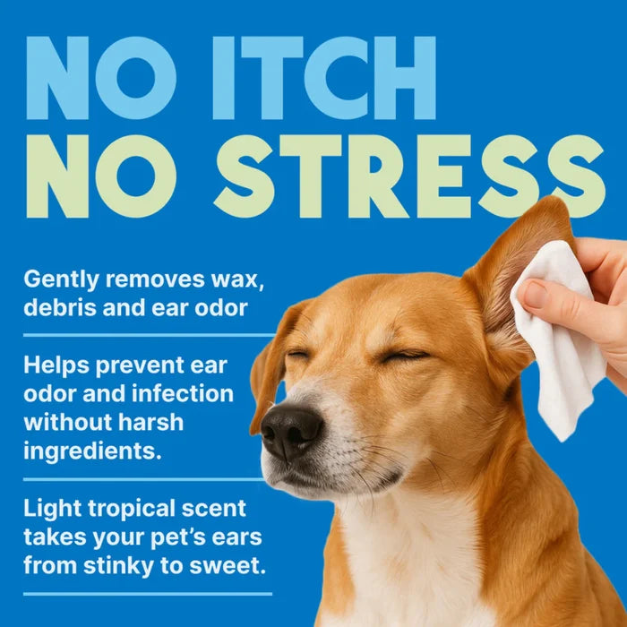 TropiClean Ear Cleaning Wipes 50pc