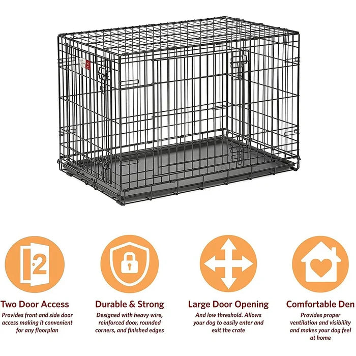 TUFF 🍁Black Wire Crate