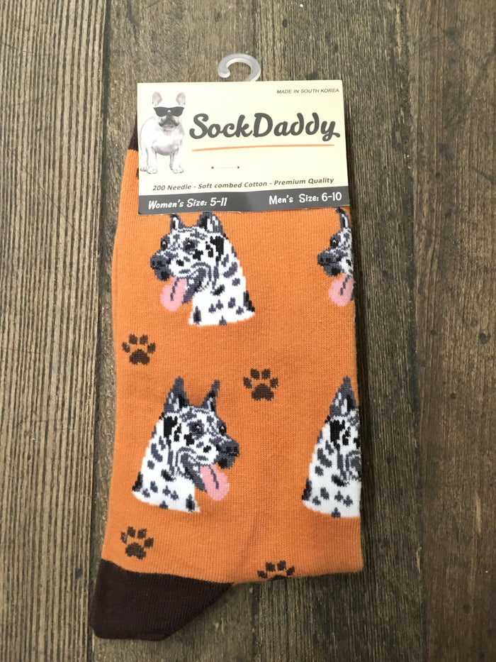 Unisex Sock Daddy Harlequin Dane