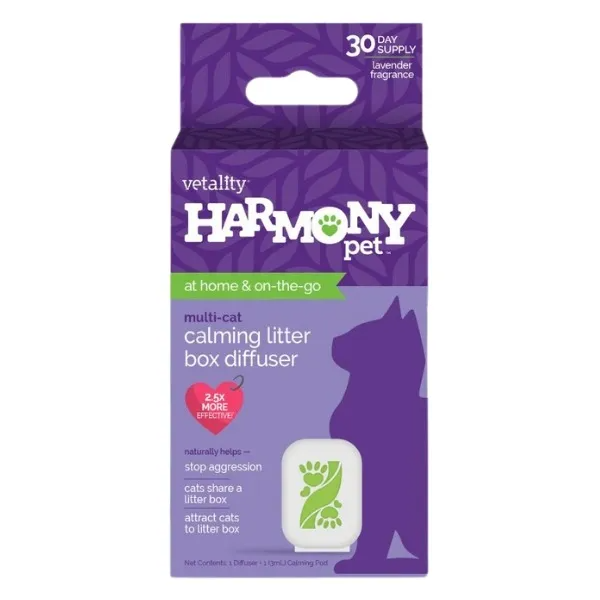Vetality Harmony Pet Calming Litter Box Diffuser