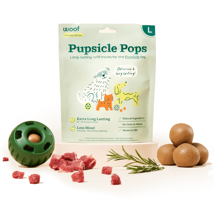 Woof Beef Pupsicle Refill Pops