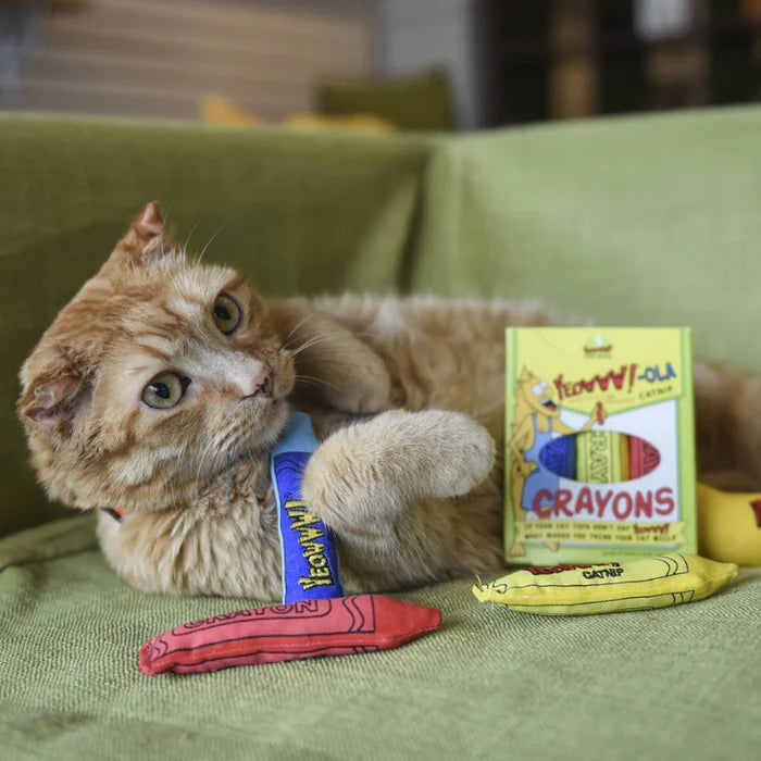 Yeowww! Catnip Crayons 3/pk
